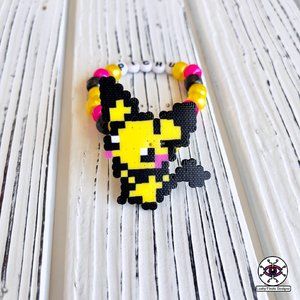 Pichu Pokémon Perler Bracelet